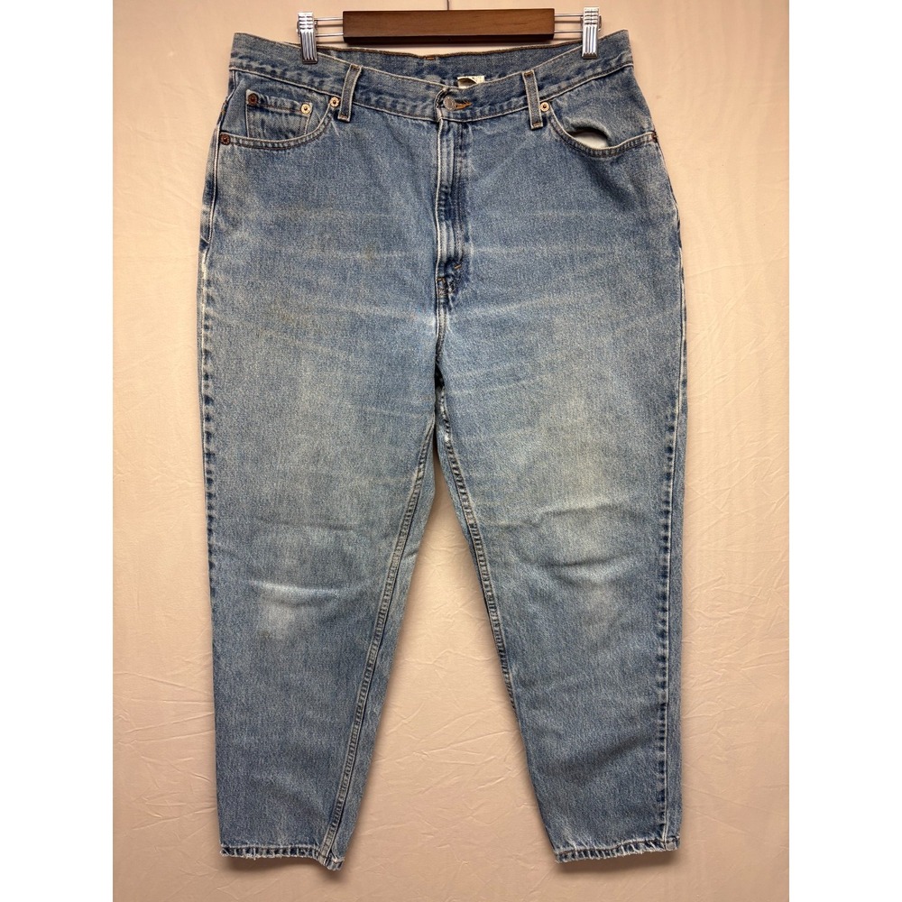 Levi's 512 Tapered Leg Jeans Womens Blue Denim Cotton Slim Fit 5-Pocket 18 Miss